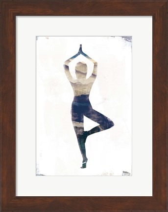 Framed Tree Pose Print