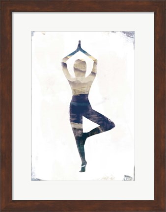 Framed Tree Pose Print