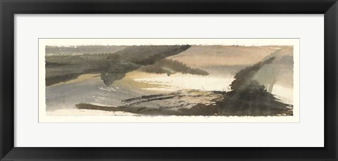 Framed Brushscape III Print