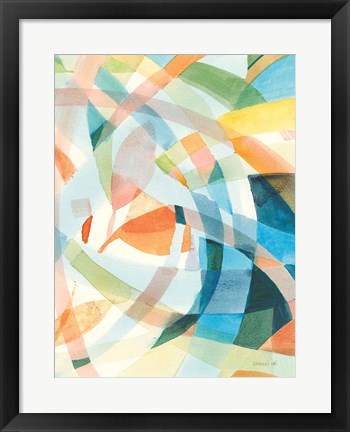 Framed Colorful Abstract II Print