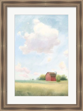 Framed Pleasant Pastures Print