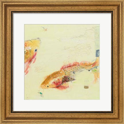 Framed Fish in the Sea II Print