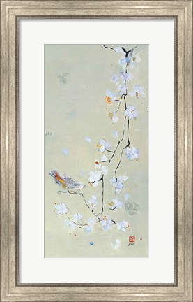 Framed Bird Family II Print