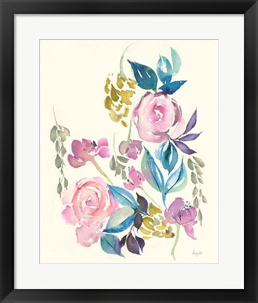 Framed Kristys Roses Print