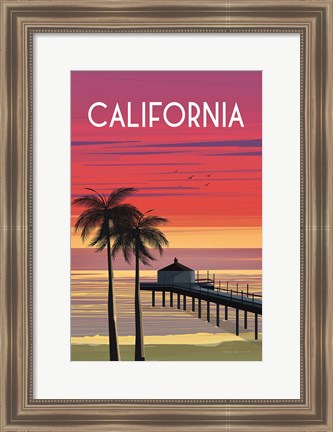 Framed California Print