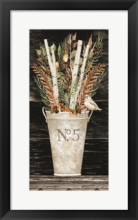 Framed Fall No. 5 Bouquet Print