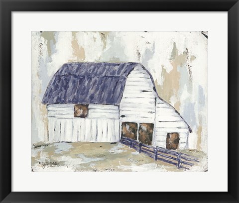 Framed Spring Joy Farm Print