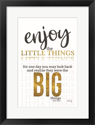 Framed Big Things Print