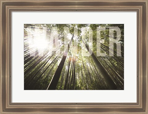 Framed Wander Print