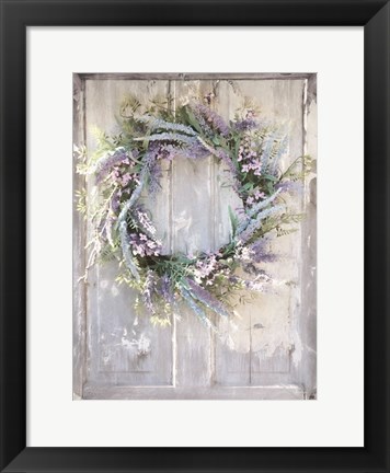 Framed Lavender Print