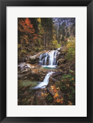 Framed Go With the Flow Print