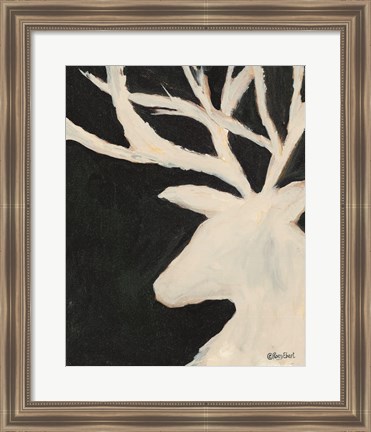 Framed Deer Print