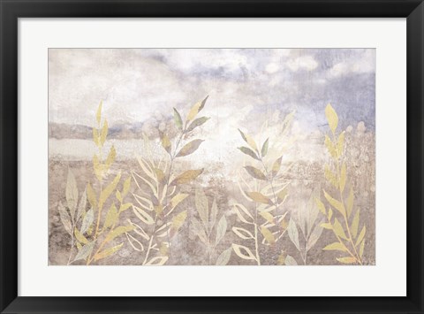 Framed Wheat Field Botanical Print