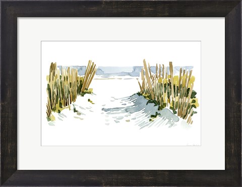 Framed Beach Impressions II Print