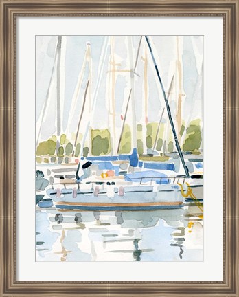 Framed By the Bay II Print