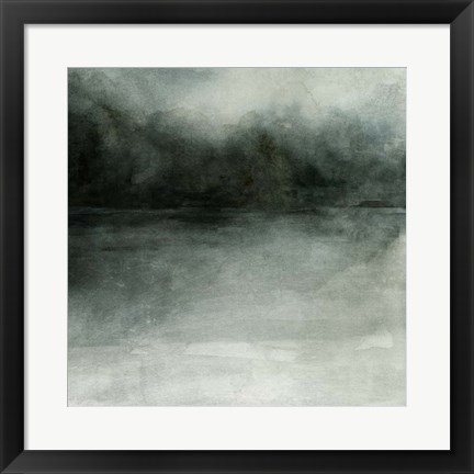 Framed Smoky Landscape II Print