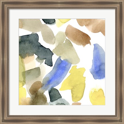 Framed Watercolor Palette II Print