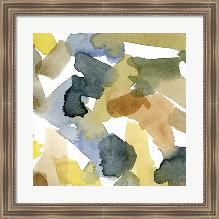 Framed Watercolor Palette IV Print