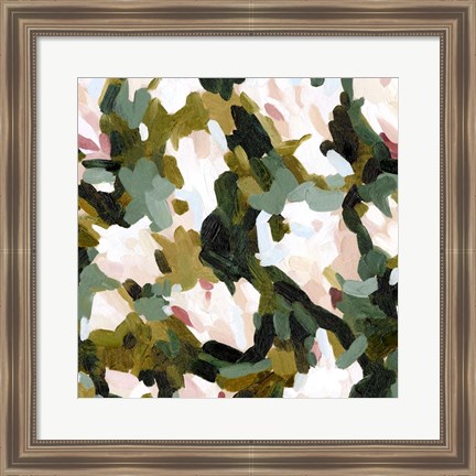 Framed Floral Frenzy II Print