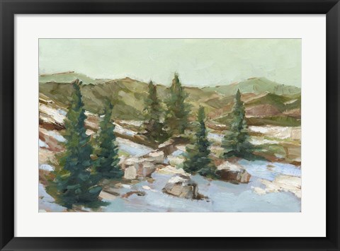 Framed Spring Thaw I Print