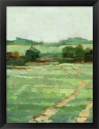 Framed Farm Road I Print