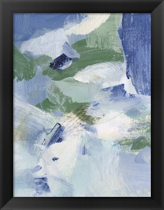 Framed Northern Lights Abstract IV Print