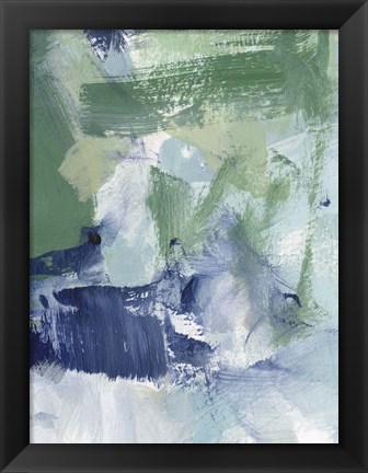 Framed Northern Lights Abstract V Print