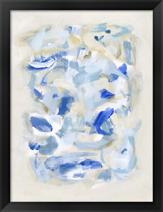 Framed Tinted Abstract II Print