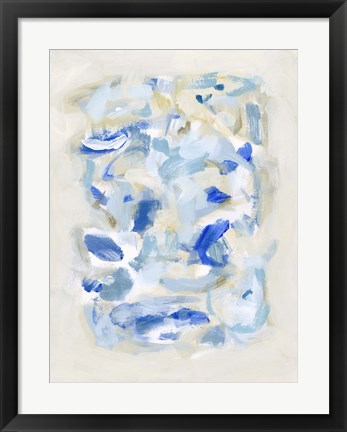 Framed Tinted Abstract II Print