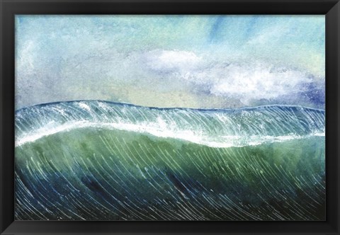 Framed Big Surf I Print