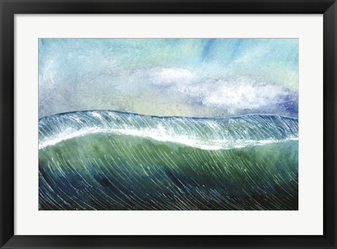 Framed Big Surf I Print