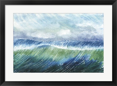 Framed Big Surf II Print