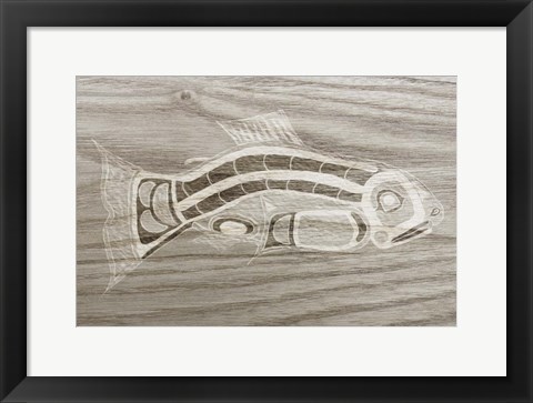 Framed Totem Animal I Print