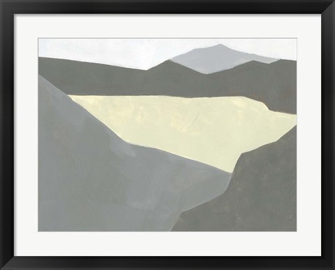 Framed Landscape Composition IV Print