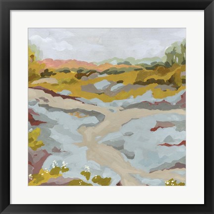 Framed Lowland River II Print