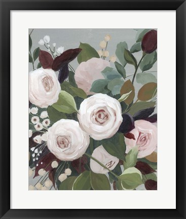 Framed Bohemian Blooms II Print