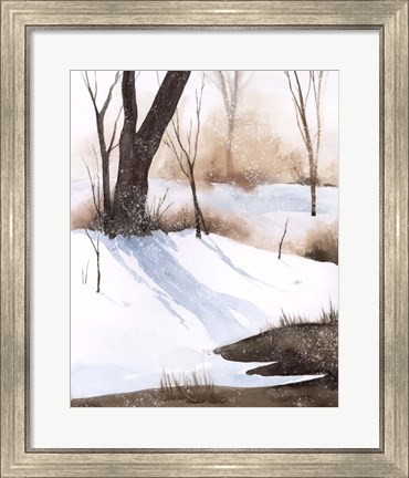 Framed Snowland I Print