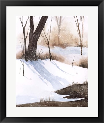 Framed Snowland I Print