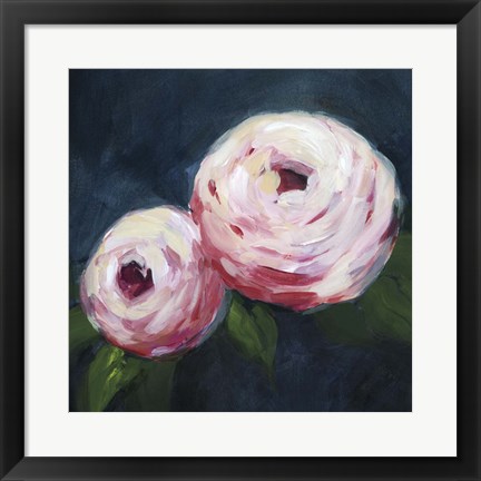 Framed Ethereal Blooms I Print