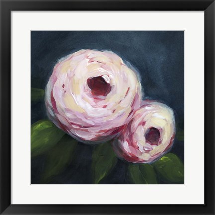 Framed Ethereal Blooms II Print