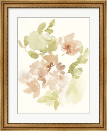 Framed Softest Petals II Print