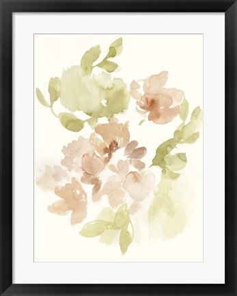 Framed Softest Petals II Print