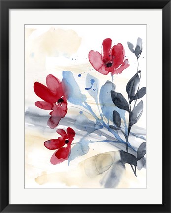 Framed Flower Surprise II Print