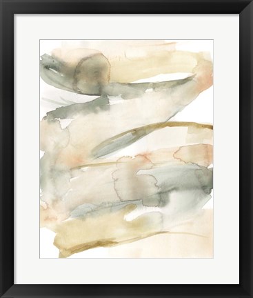 Framed Concurrent Pastels I Print