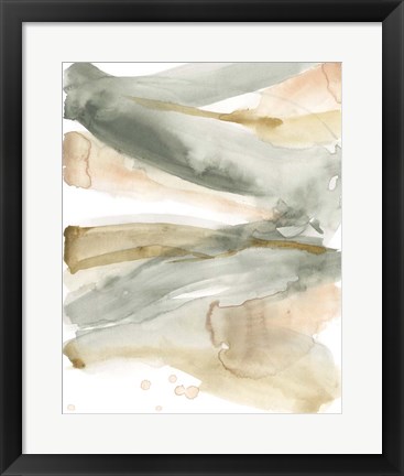 Framed Concurrent Pastels II Print