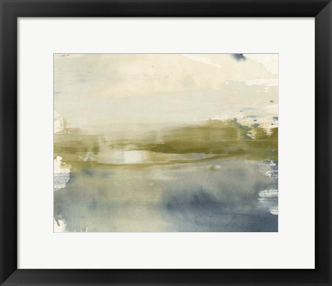 Framed Olive on the Horizon II Print