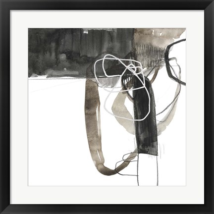 Framed Interlocked I Print