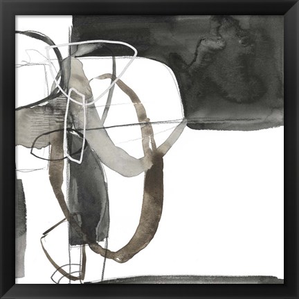 Framed Interlocked II Print