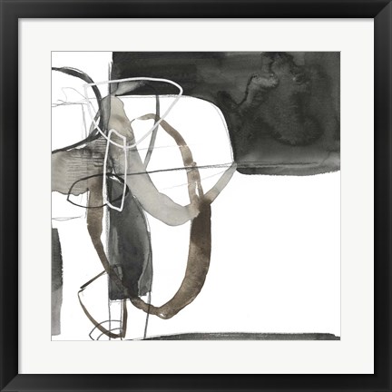 Framed Interlocked II Print