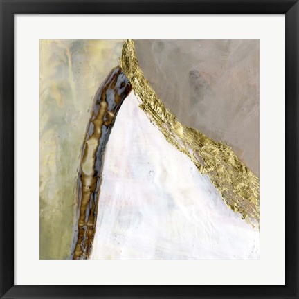 Framed Converging Pathways II Print